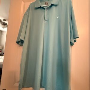 Callaway Blue Polo Shirt Relaxed Fit